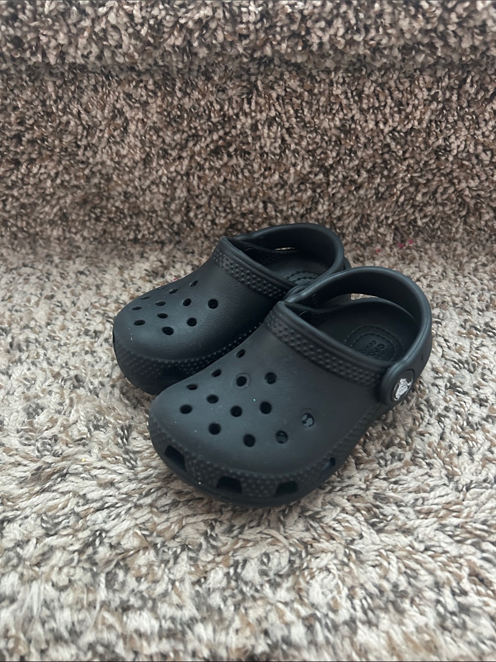 NEW Toddler Black Clog Shoes - Comfortable Slip-On